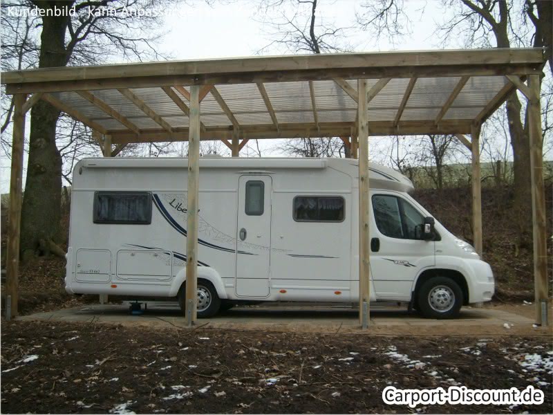 Carport für Wohnmobil & LKW im Konfigurator mit Preis Carport für Wohnmobil & LKW im Konfigurator mit Preis