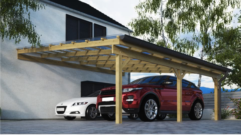 Konfigurator Pultdachcarports