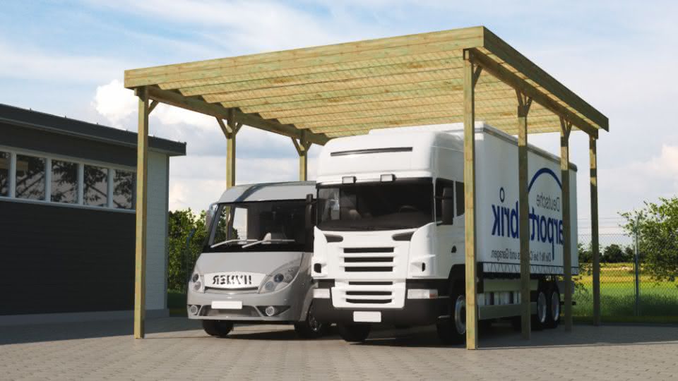Konfigurator LKW-Carports Konfigurator LKW-Carports