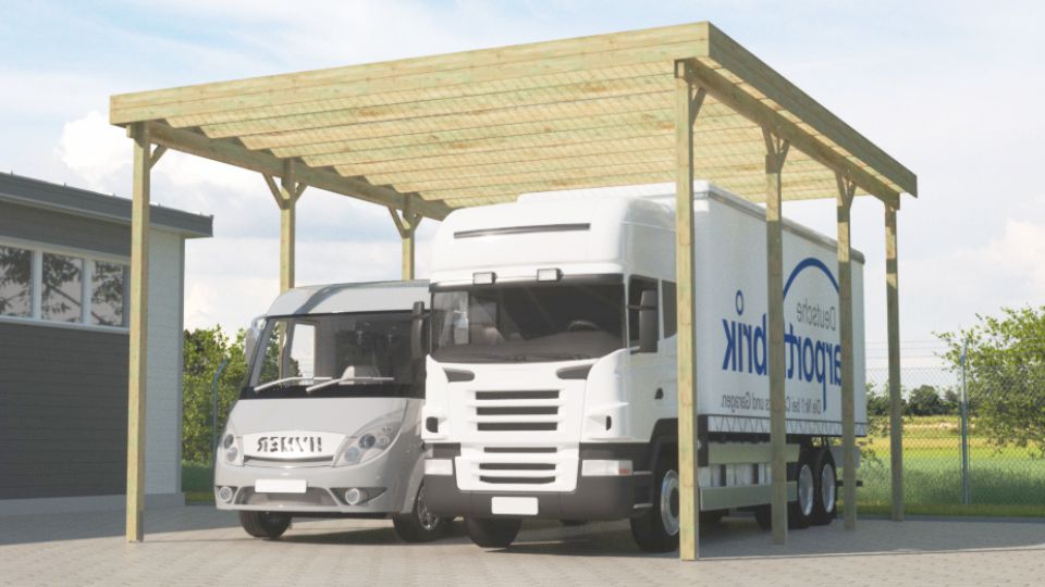 Konfigurator LKW-Carports