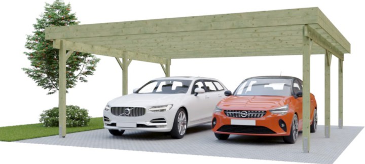 Carports für 3 Autos, 4 Autos und mehr - Markenhersteller