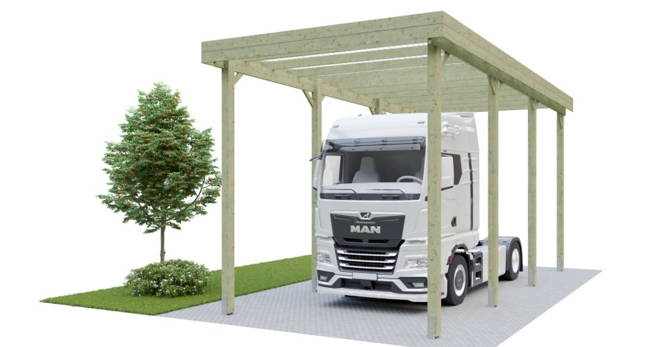 Carport für LKW