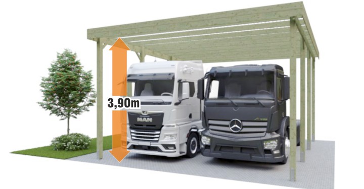 Konfigurator LKW Carports