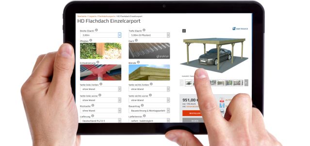 Angebot, Bestellung, Lieferung, Zahlung Carport-Discount.de