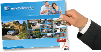 Gratis PDF-Prospekt von Carport-Discount.de