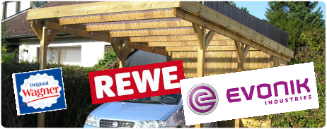 Namhafte Kunden der Carportfabrik Namhafte Kunden der Carportfabrik